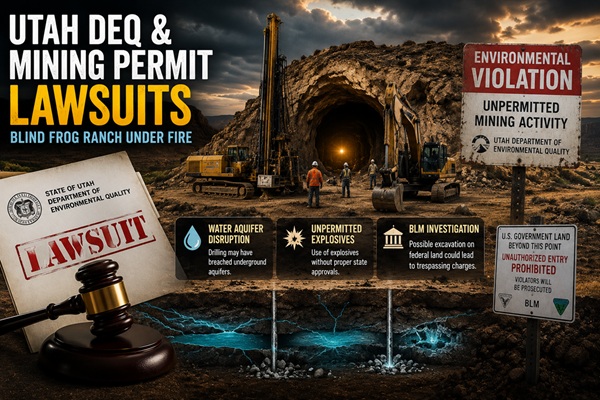 Blind Frog Ranch mining lawsuit scene