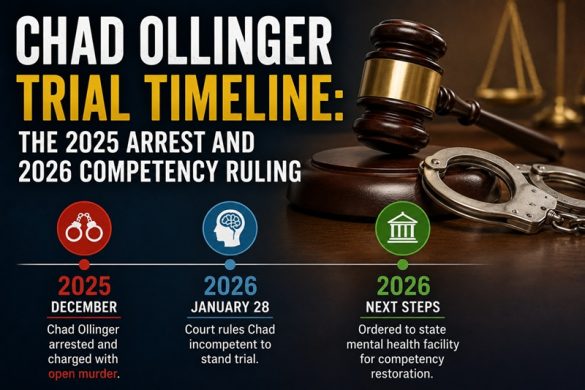 Chad Ollinger Trial Timeline